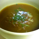 残りカレーで春雨カレースープ